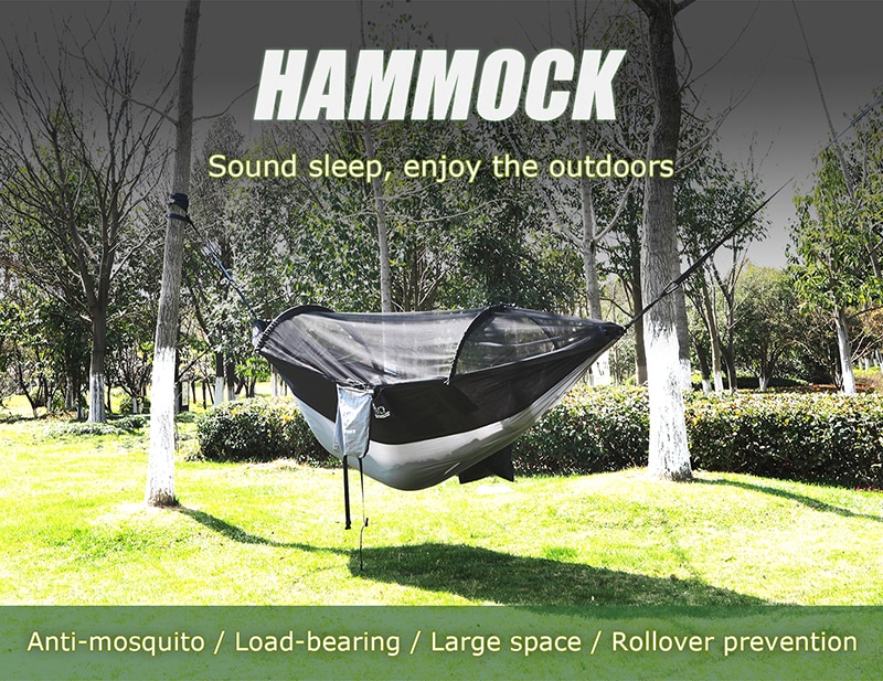 Cheap Goat Tents 1 2 Person Outdoor Mosquito Net Parachute Hammock Camping Hanging Sleeping Bed Swing Portable Double Chair Hammock Tents 